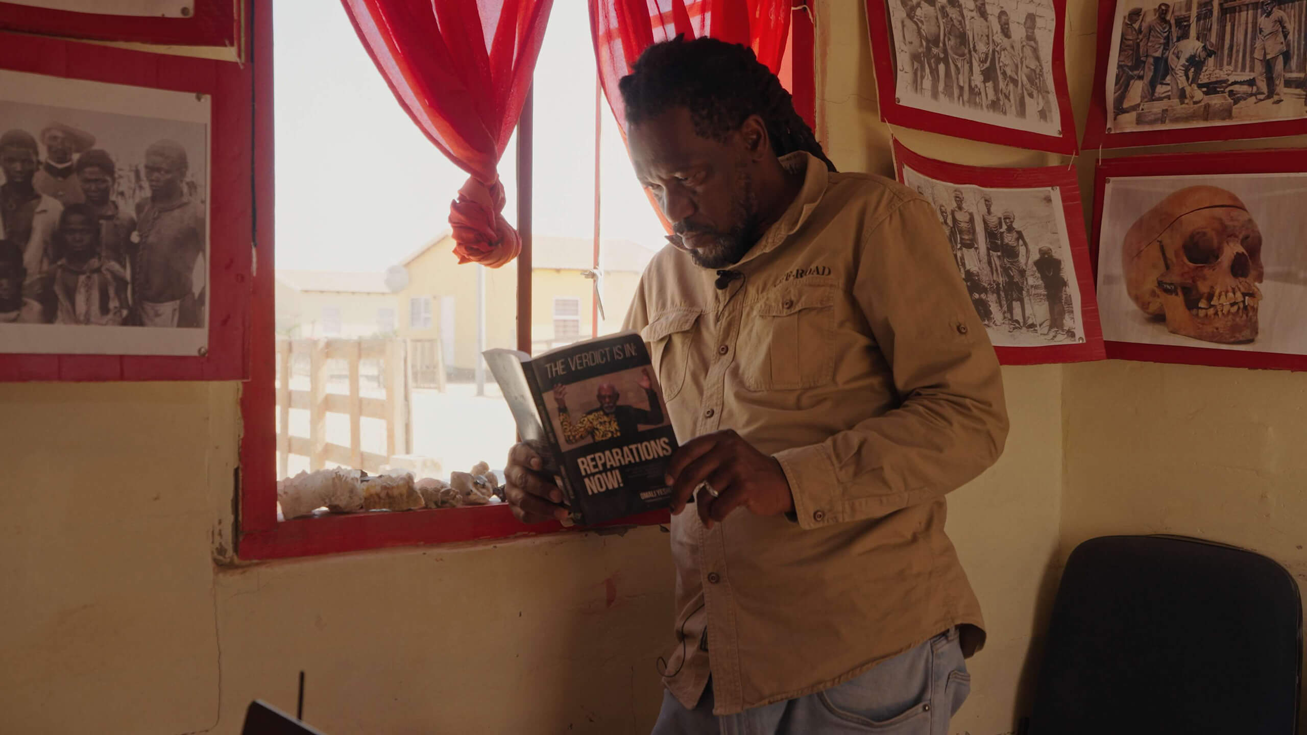 LAIDLAW PERINGANDA AT SWAKOPMUND GENOCIDE MUSEUM